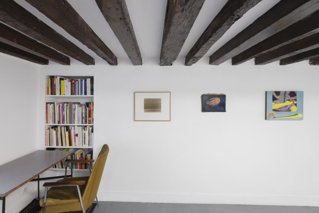 Contemporary art installation at Salon d’Hiver, Paris