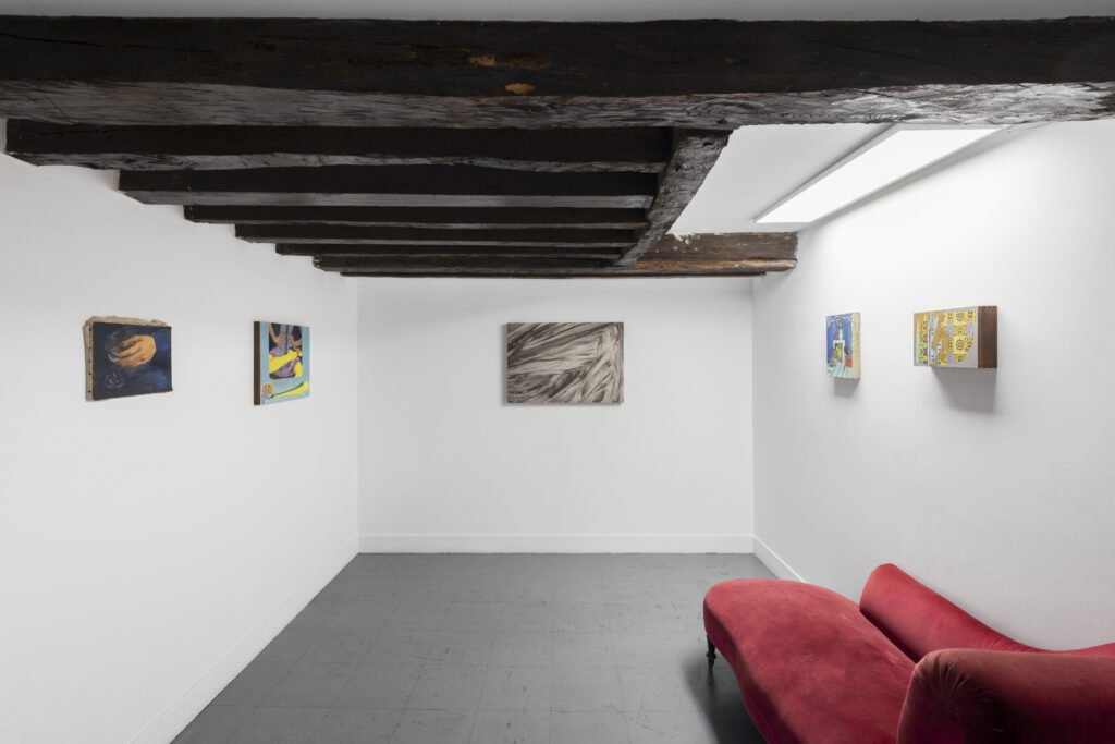 Contemporary art installation at Salon d’Hiver, Paris